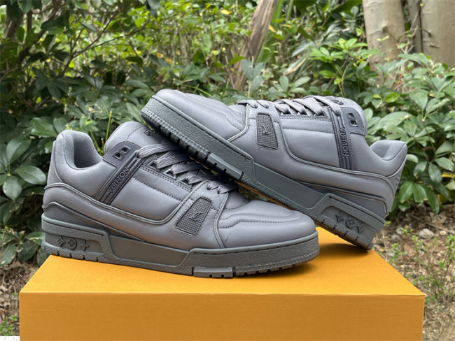 Louis Vuitton Trainer Silver Grey（7-12 work day deliver）