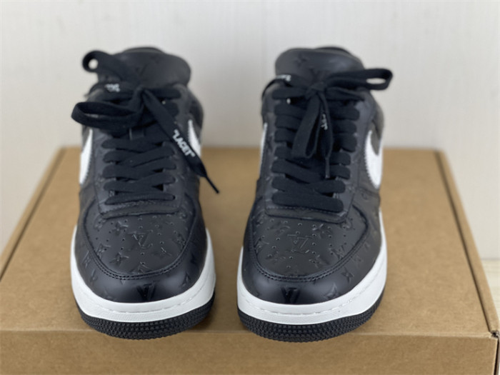 LOUIS VUITTON × Nike Air Force 1 Low Black（7-12 work day deliver）