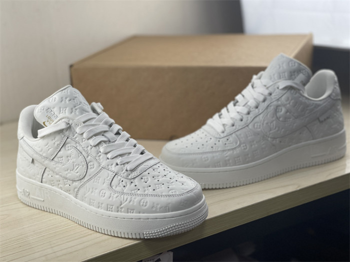 Air Force LV Alliance Pure White Color（7-12 work day deliver）