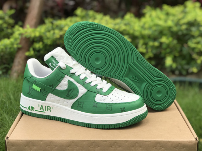 Air Force LV Alliance White and Green Color（7-12 work day deliver）