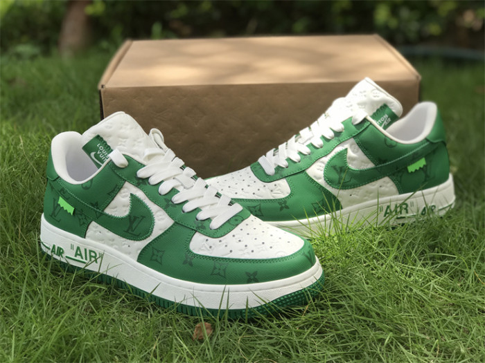 Air Force LV Alliance White and Green Color（7-12 work day deliver）
