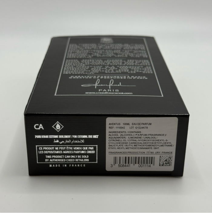 aventus 100ml（USA 2-7 work day deliver）
