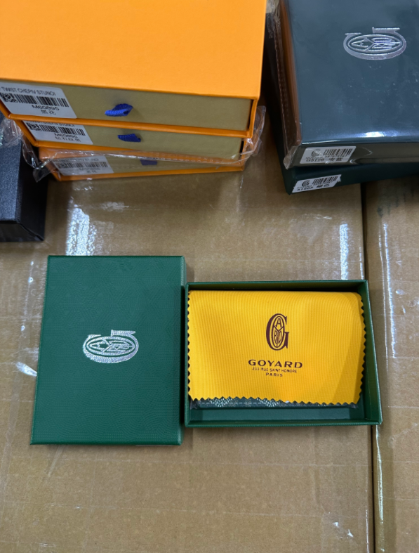 K12：goyard saint sulpice card holder green