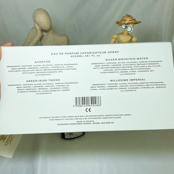 D108：Creed 4-Piece 30ml Fragrance Gift Set (4×30ml)