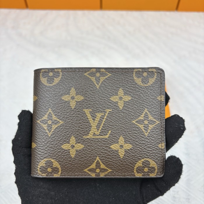 Q02：Louis Vuitton Multiple Wallet in Monogram Eclipse Canvas