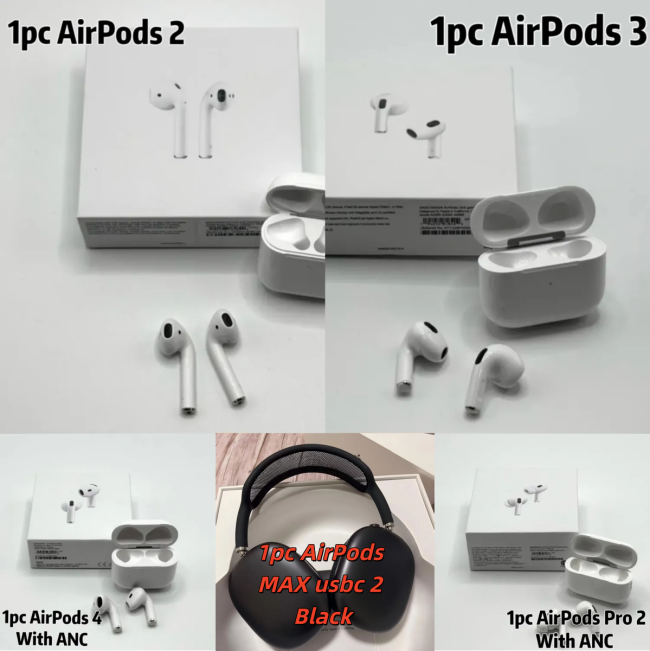 5-in-1 Airpods Set (from USA 2-7 work days delivery)