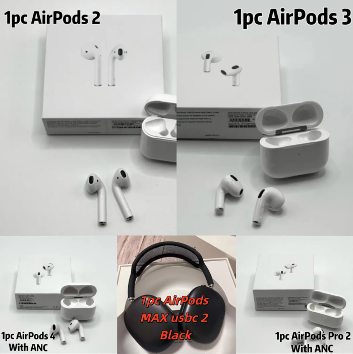 5-in-1 Airpods Set (from USA 2-7 work days delivery)