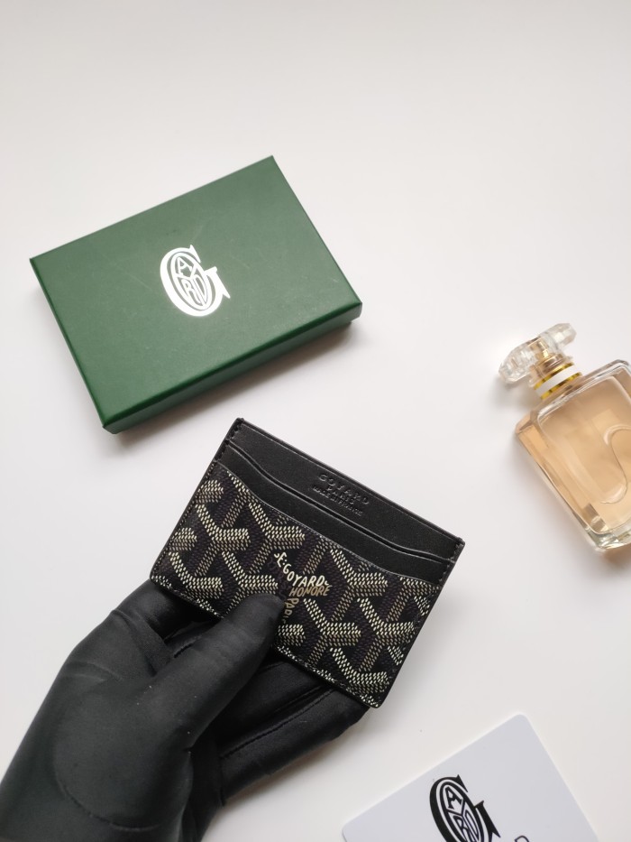 Q18：Goyard Saint-Sulpice Card Wallet Black