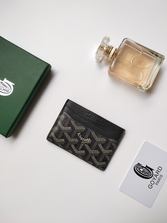 Q18：Goyard Saint-Sulpice Card Wallet Black