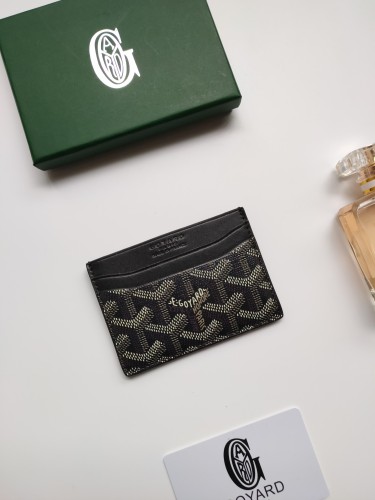 Q18：Goyard Saint-Sulpice Card Wallet Black