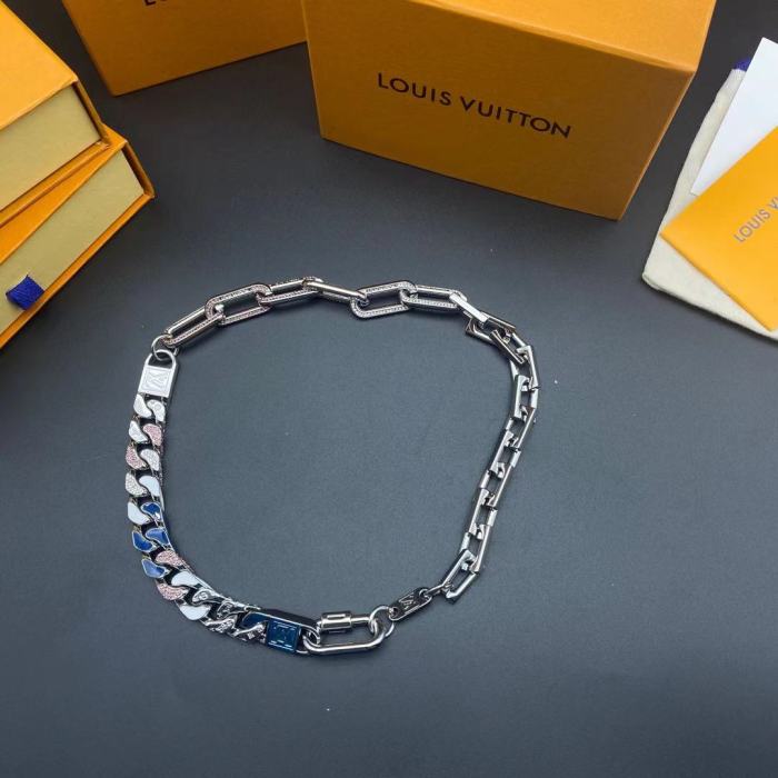 LV三段式手链项链合集