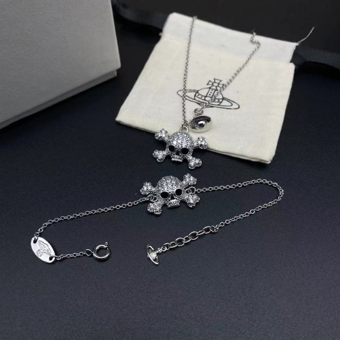 Diamond Skeleton Necklace/Bracelet