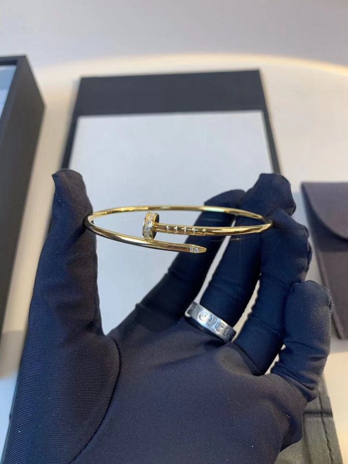 Fine Edition Bracelet with Drill Nail