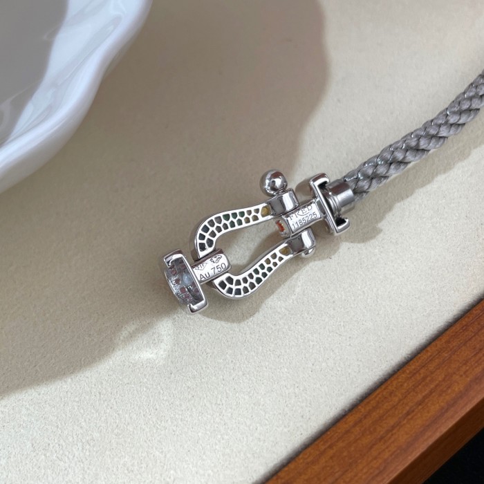 Precision Steel Nylon Bracelet Full Diamond Bracelet