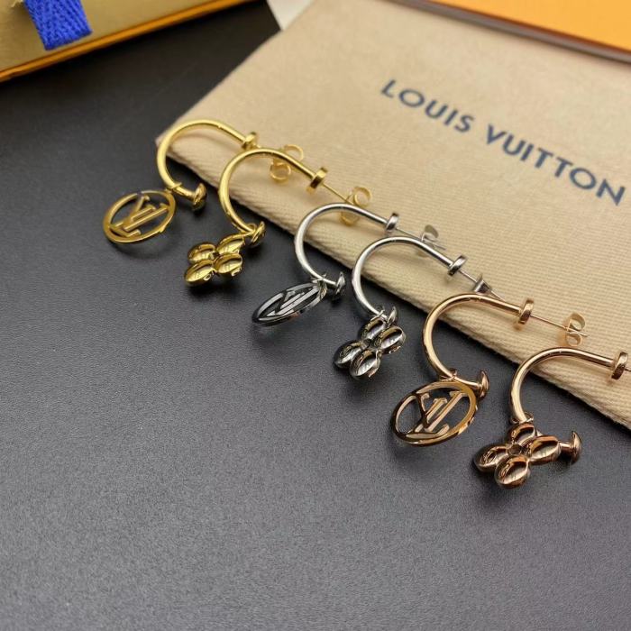 Laohua three-dimensional Pendant Earrings