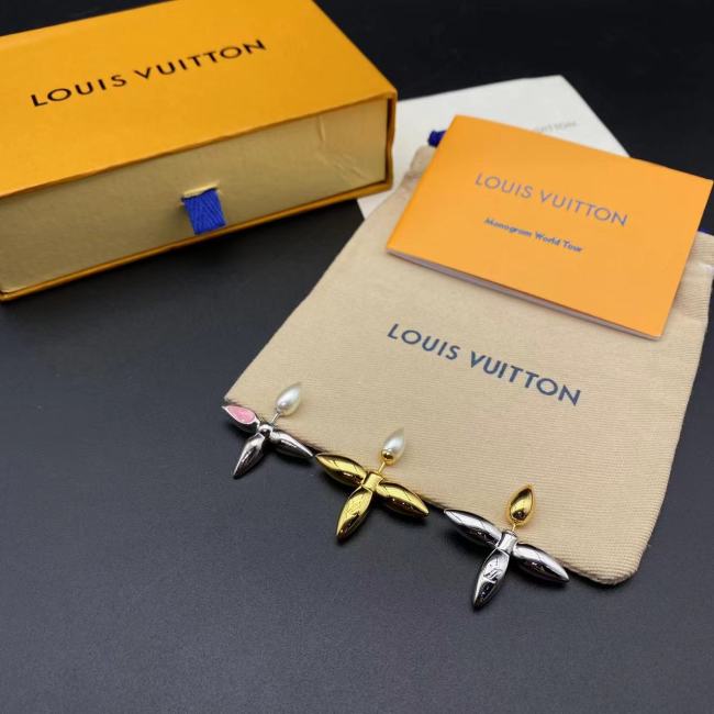 Water drop pearl earrings