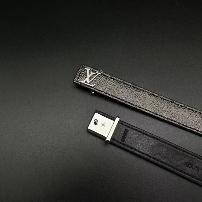 Logo leather bracelet