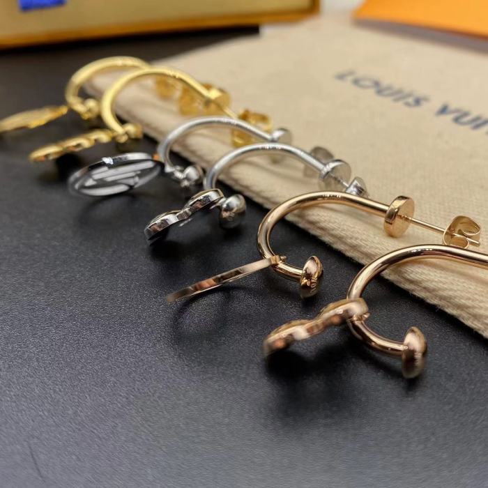 Laohua three-dimensional Pendant Earrings