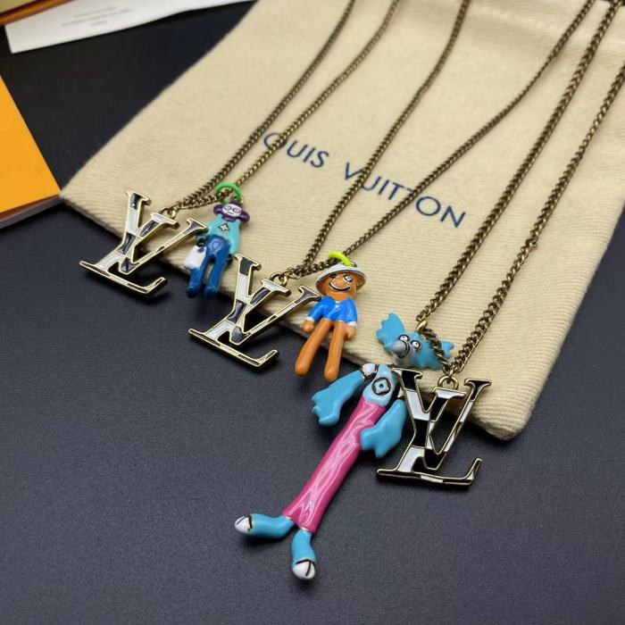 Lilliputian Logo Pendant Necklace