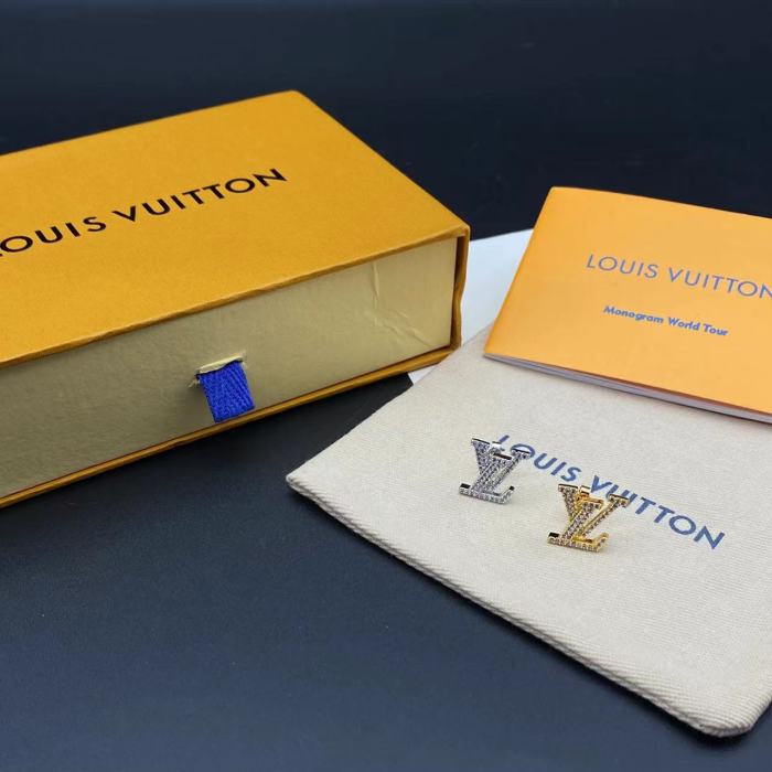 Full drill Logo Earrings