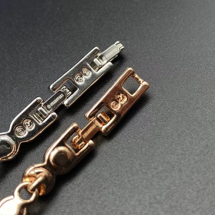 施华洛世奇双色圆钻手链