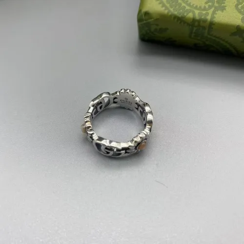 Floral Pink Stone Ring