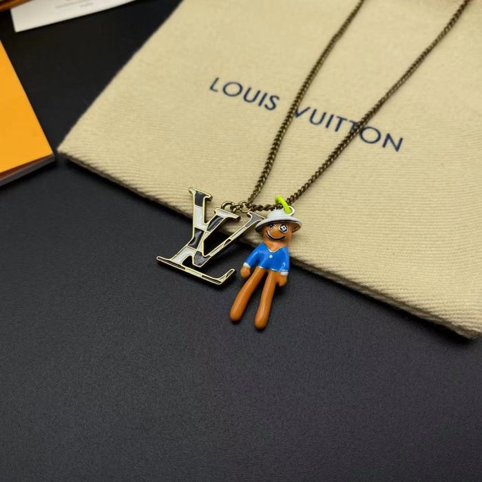 Lilliputian Logo Pendant Necklace