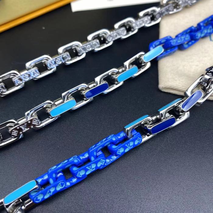 Blue Pumpkin Pendant Bracelet Necklace