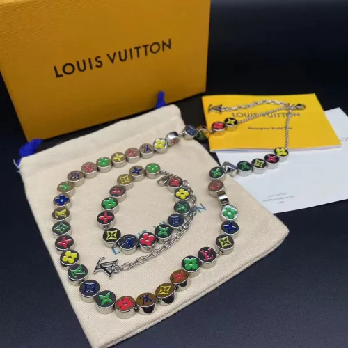 Colorful logo bracelet necklace