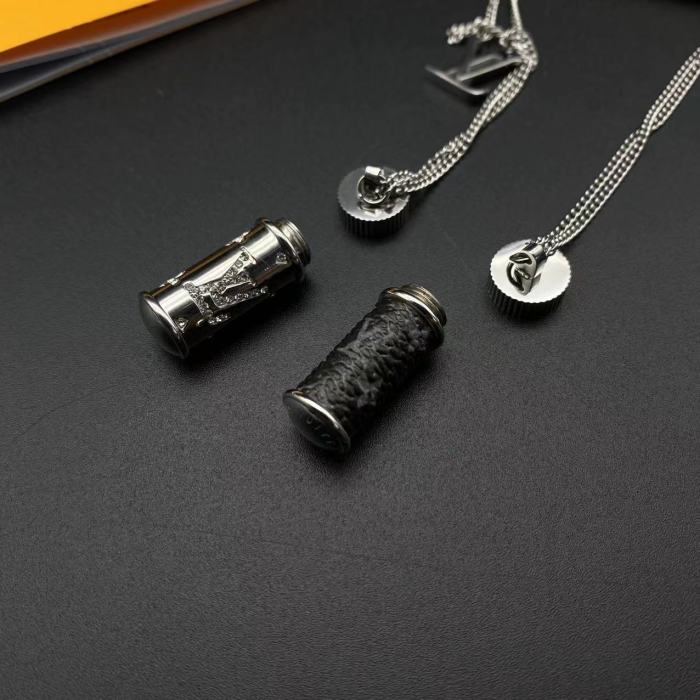Small bottle Pendant Necklace