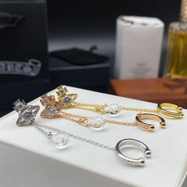 Saturn tassel drill ear clip ear nail