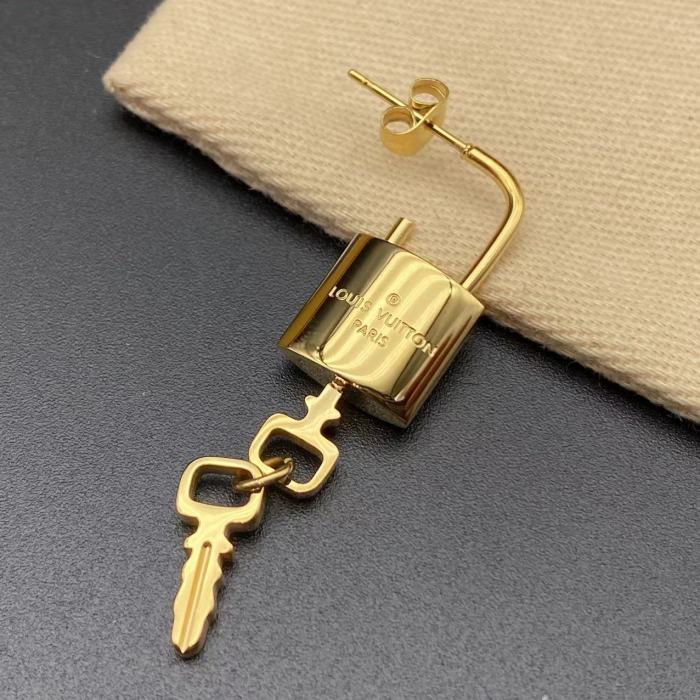Key lock Earrings