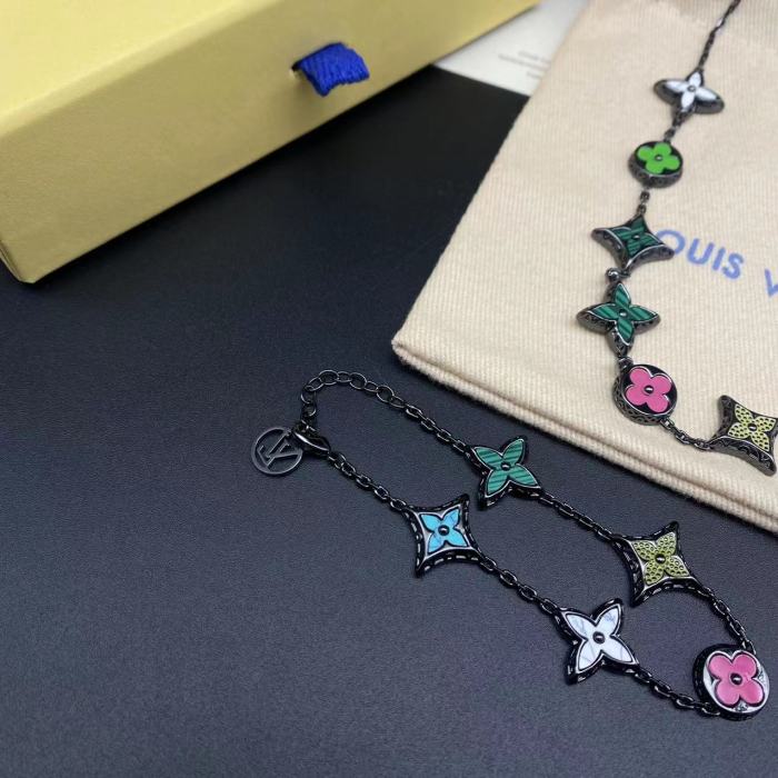 Logo Bracelet Necklace