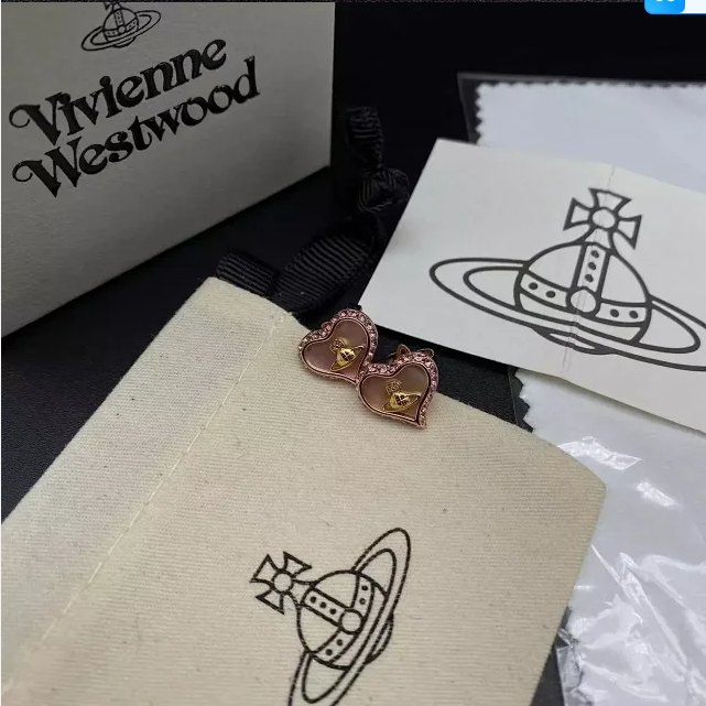 Pink shell love necklace/bracelet/stud earrings