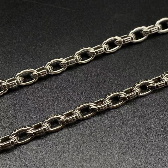 Thai Silver Logo Pendant Necklace