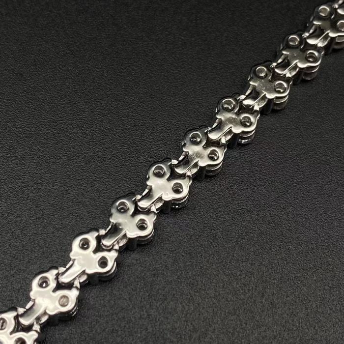 Zircon Silver Bracelet