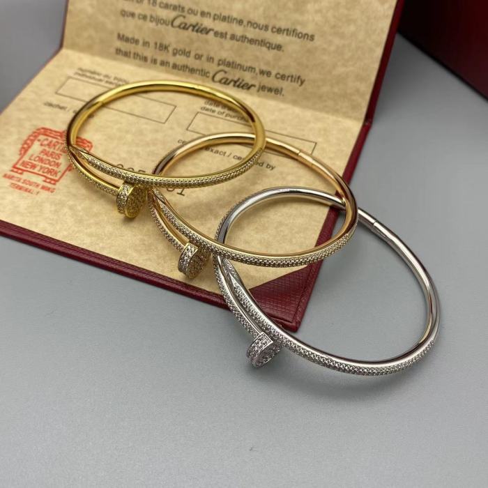 Nail Bracelet full of diamonds