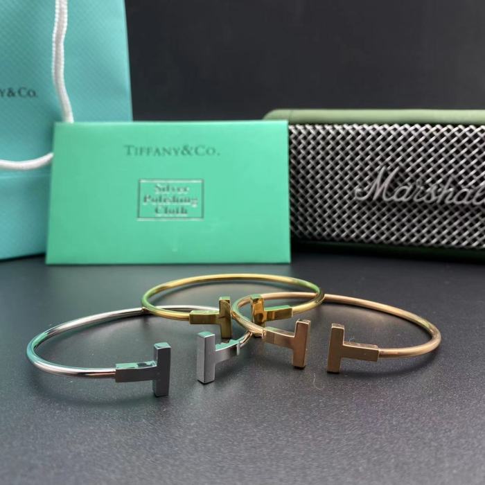 双T经典三色手镯