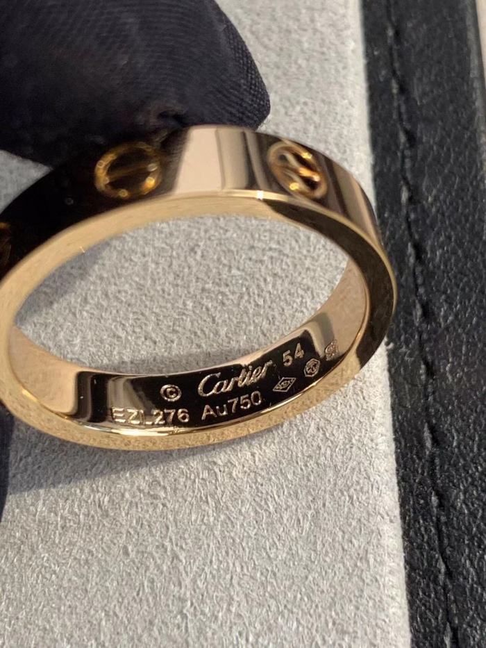 4mm smooth tricolor V gold ring