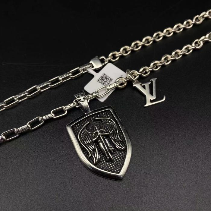 Shield Pendant Necklace