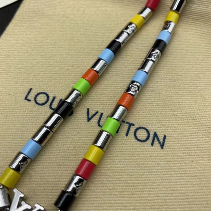 Colorful square logo Bracelet Necklace