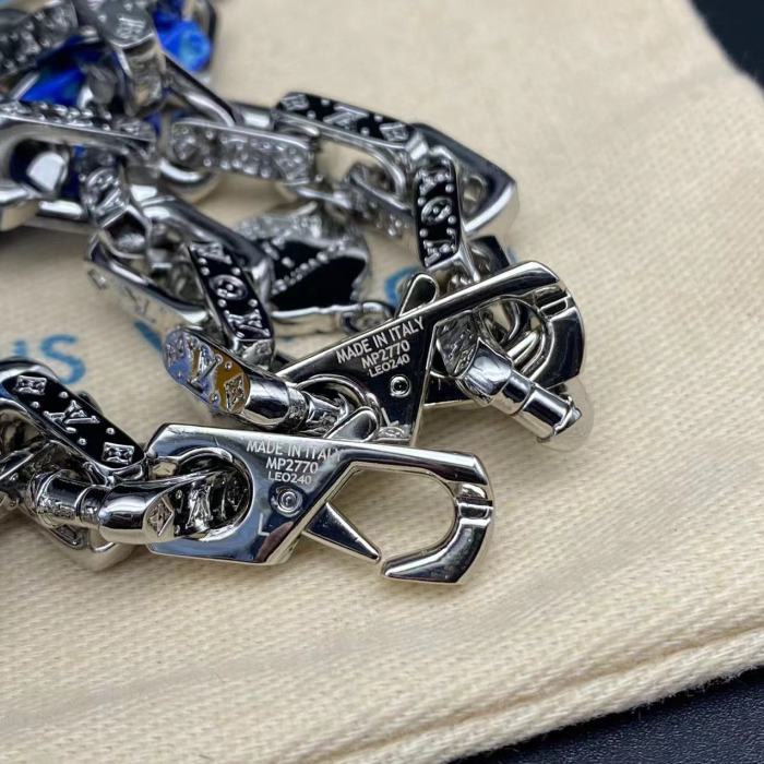 Blue Pumpkin Pendant Bracelet Necklace