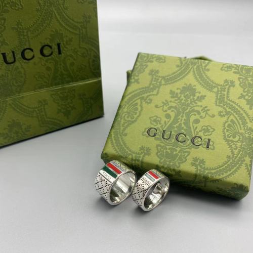 Double size logo ring