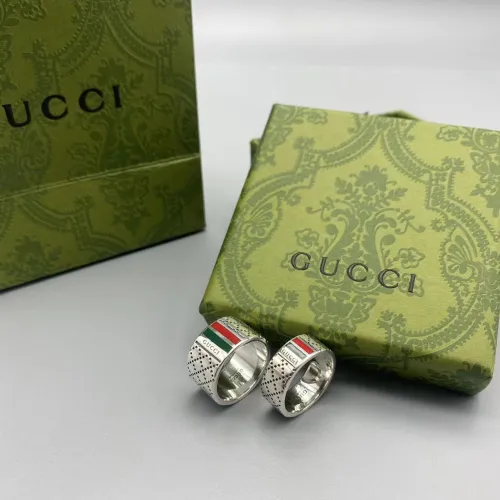 Double size logo ring