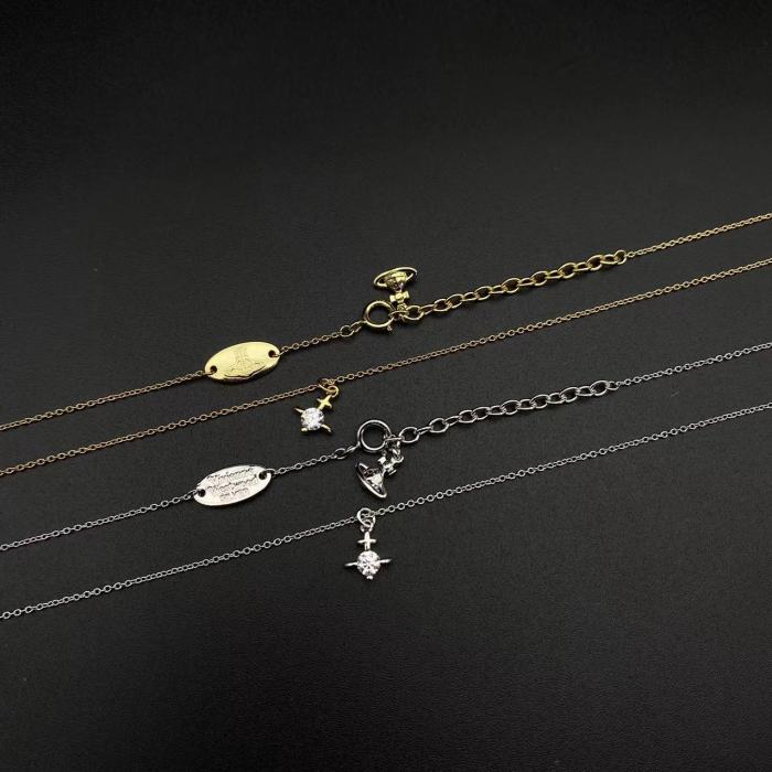 S925 Mini Single Diamond Necklace