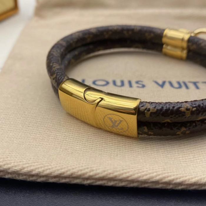 Leather Bracelet tiger head pendant bracelet