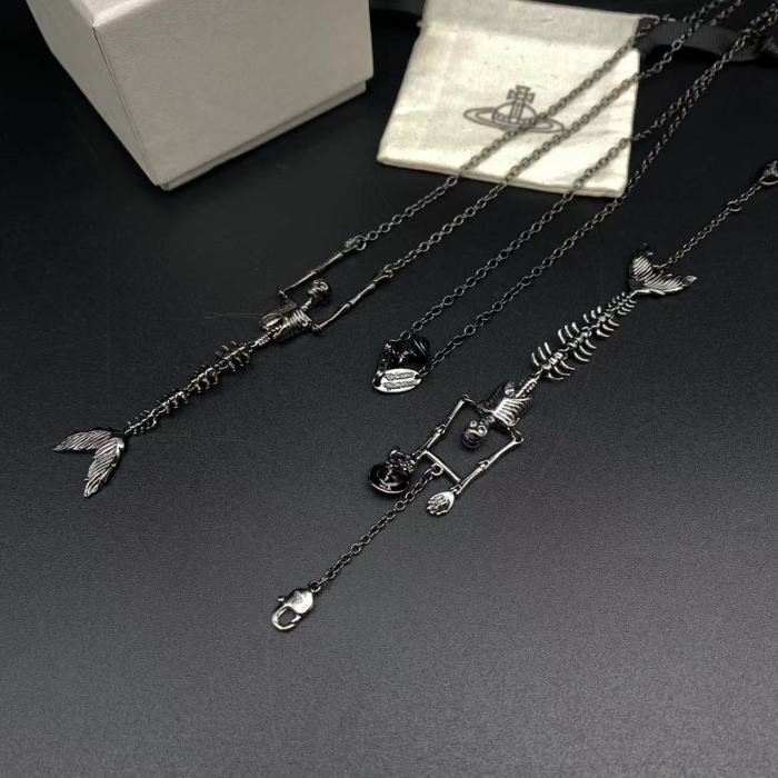 Mermaid Skeleton Bracelet/Necklace