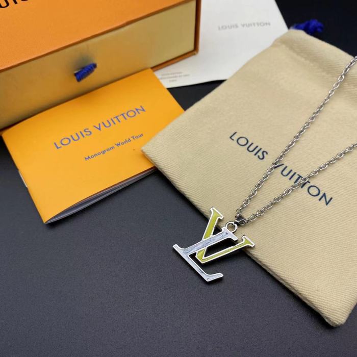 Logo Pendant Necklace