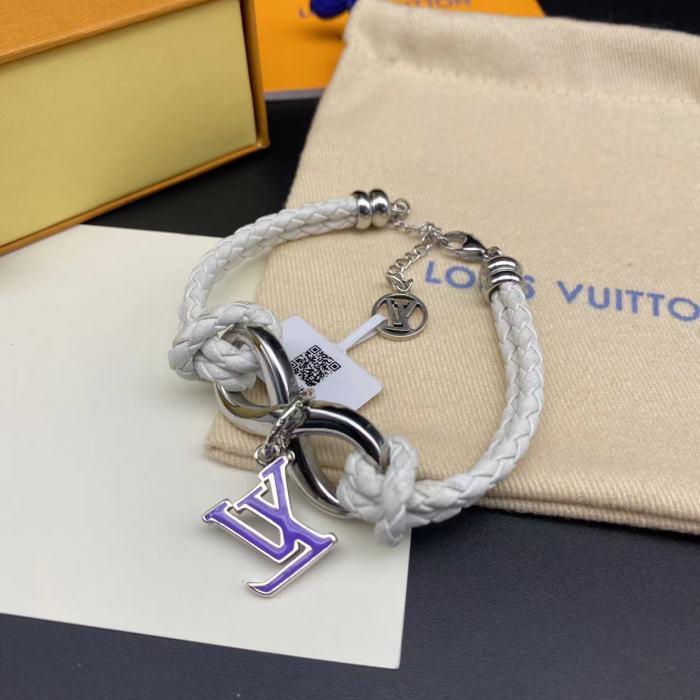 New Purple Logo Bracelet