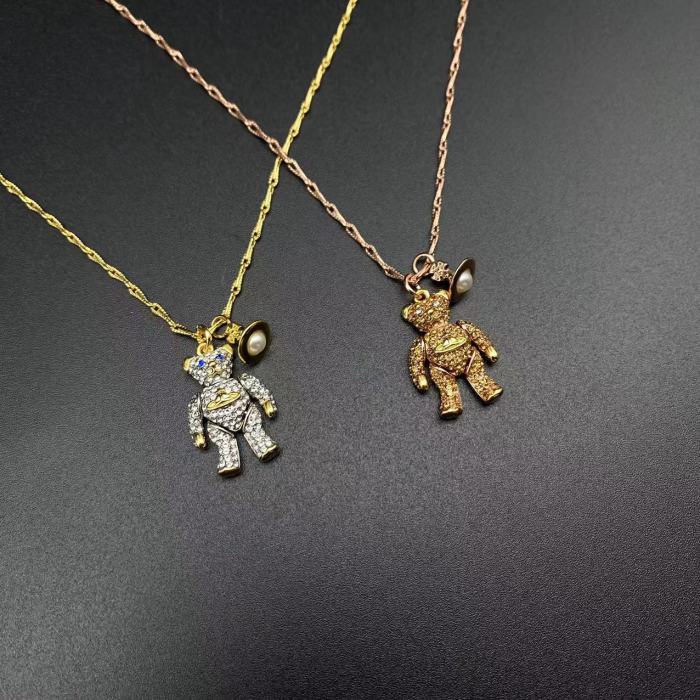 Little Bear Chain Necklace